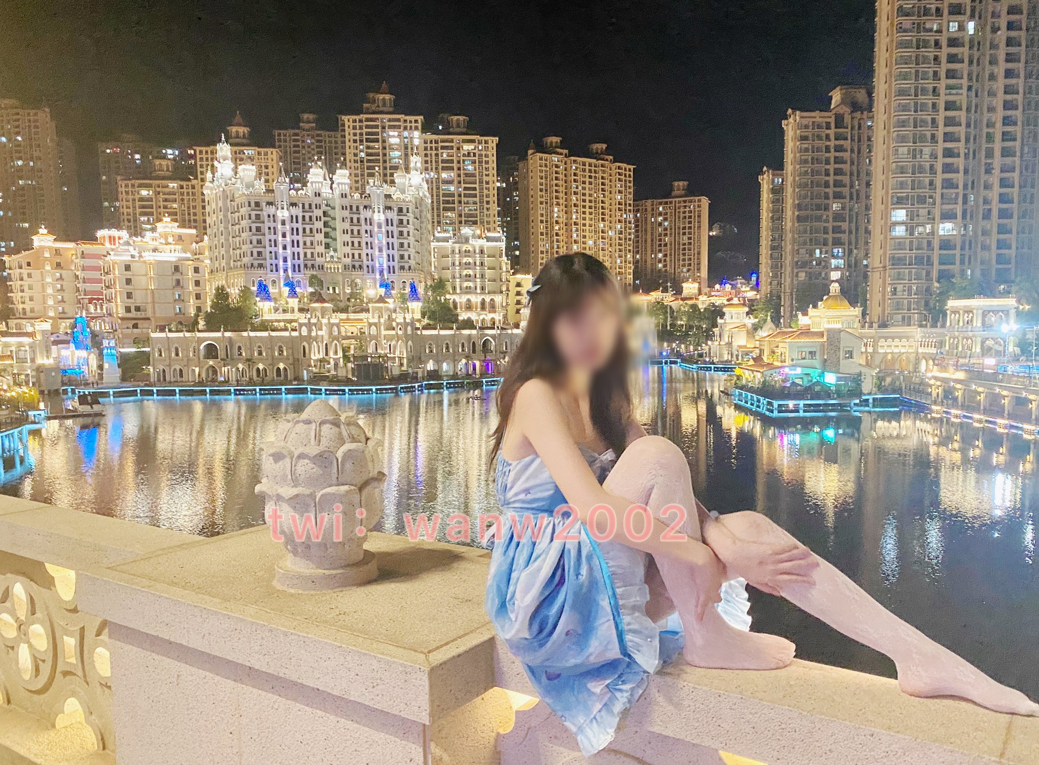 twiwanw2002 清纯妹妹，户外露出，水真的多，吞精洛丽塔，男主太短了