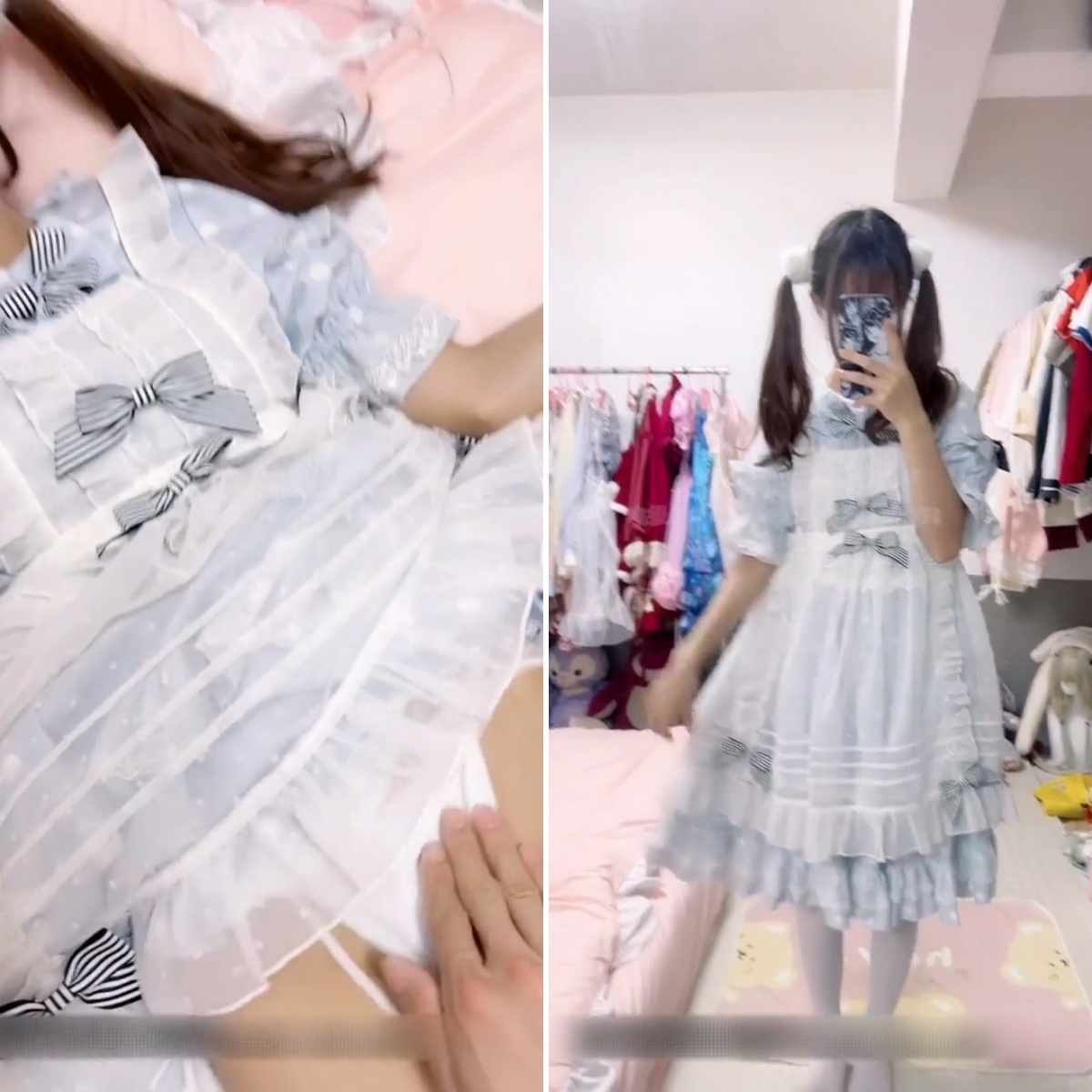 [MP4/381MB]软萌反差卡哇伊小萝莉 双马尾小可爱全攻速套装太勾人了